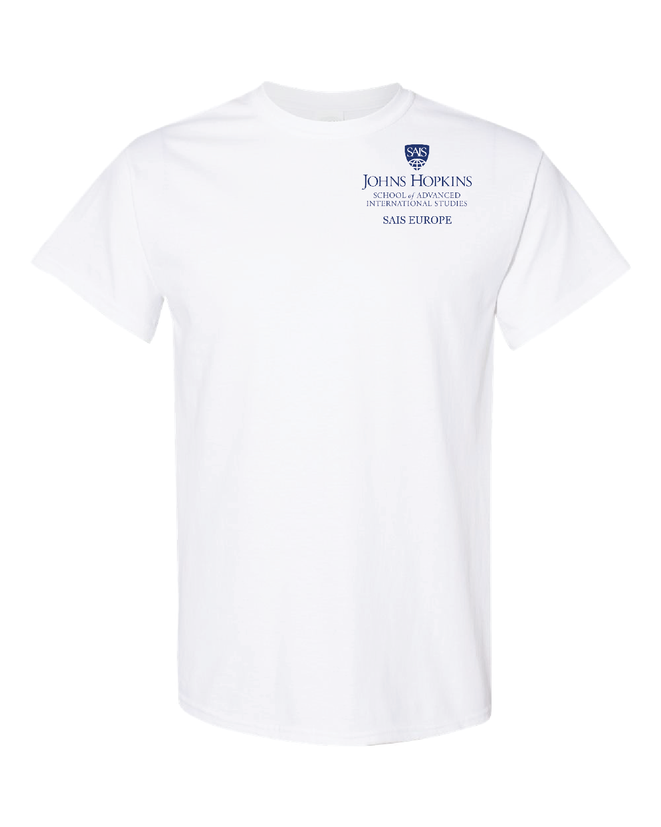SAIS Europe Left Chest Logo T-Shirts