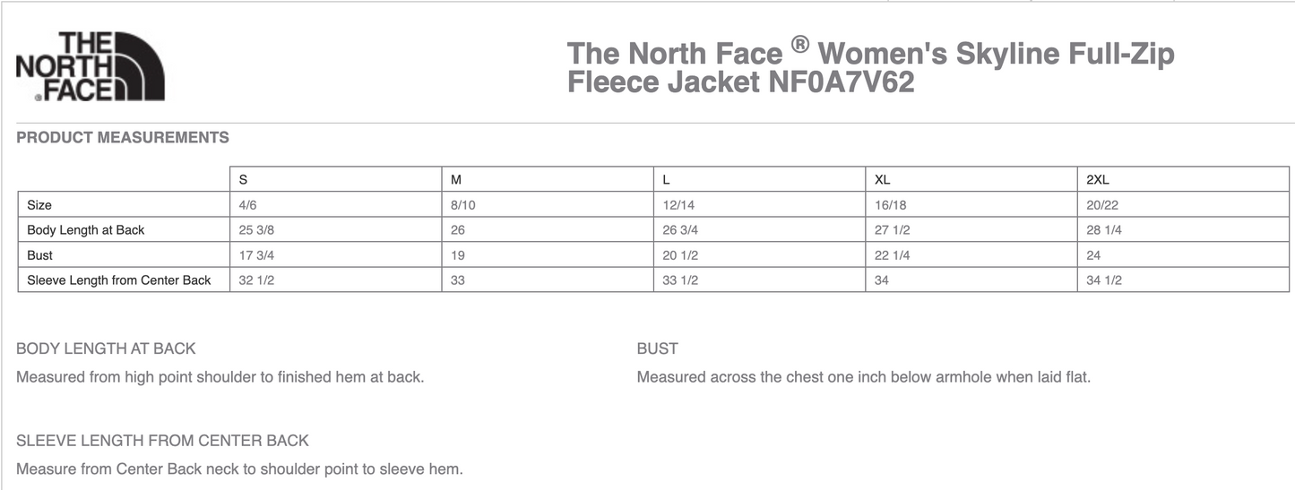 SAIS Men's & Women's North Face® Full-Zip Fleece Jackets